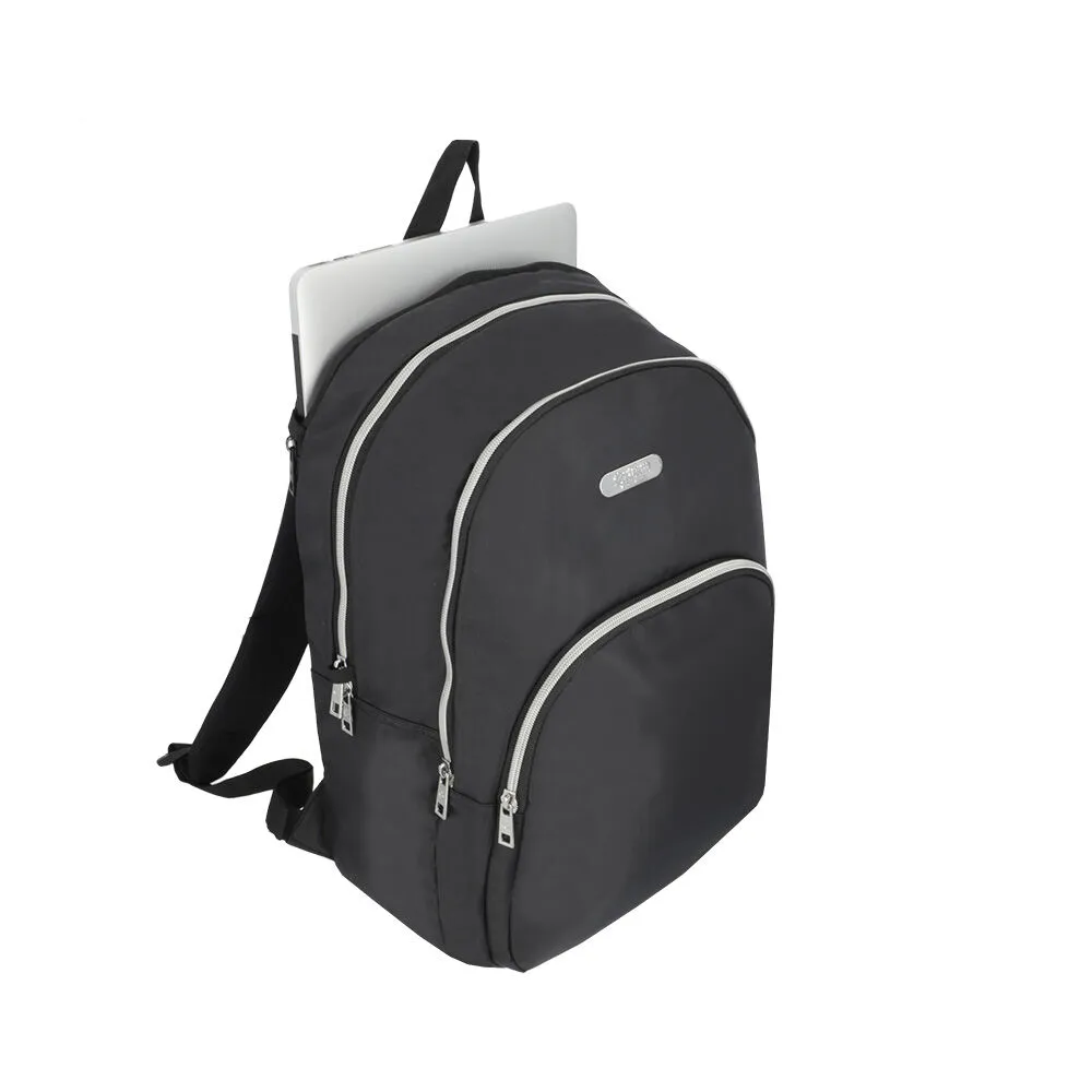 Mochila Notebook Xtrem Kansas 5XT Negro/Plateado 15"