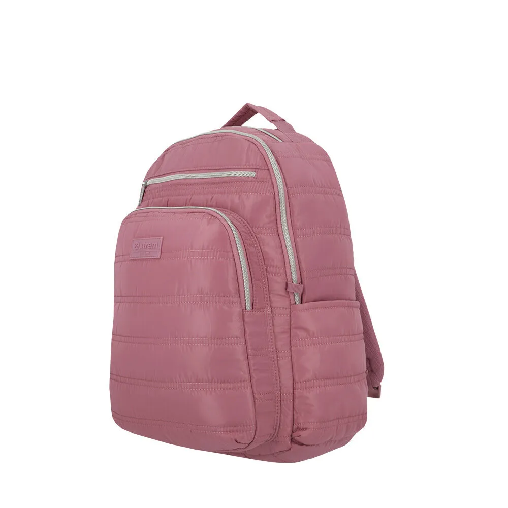 Mochila Notebook Xtrem Vermont 5XT Rosado/Plateado 15"