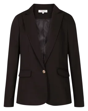 MORGAN VLIME.F - Chaqueta sastre recta abotonada en negro