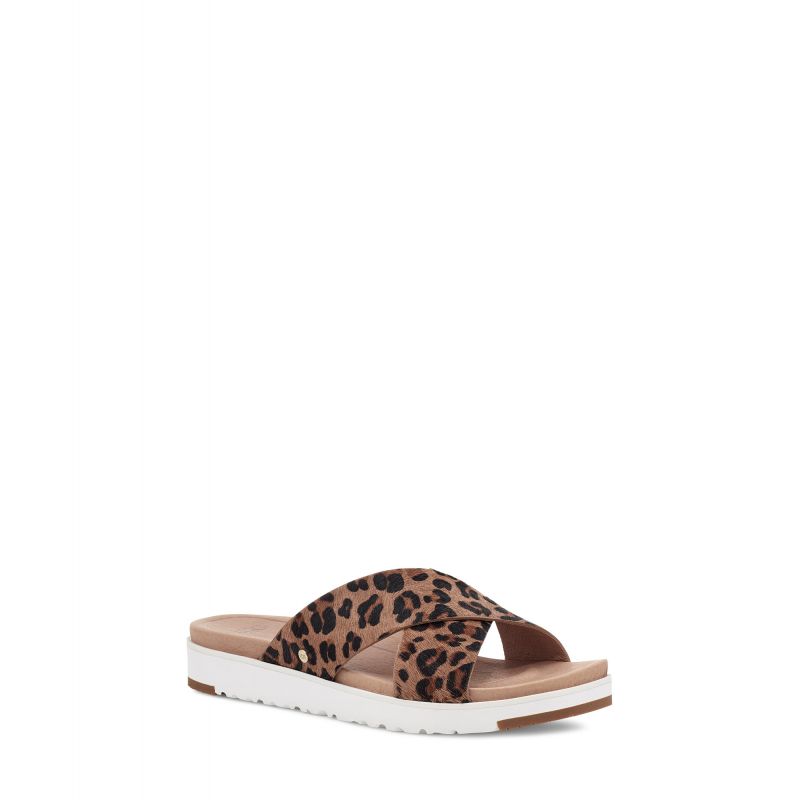 Mules Ugg Kari Leopard (Tan) mujer