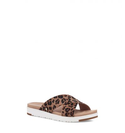 Mules Ugg Kari Leopard (Tan) mujer