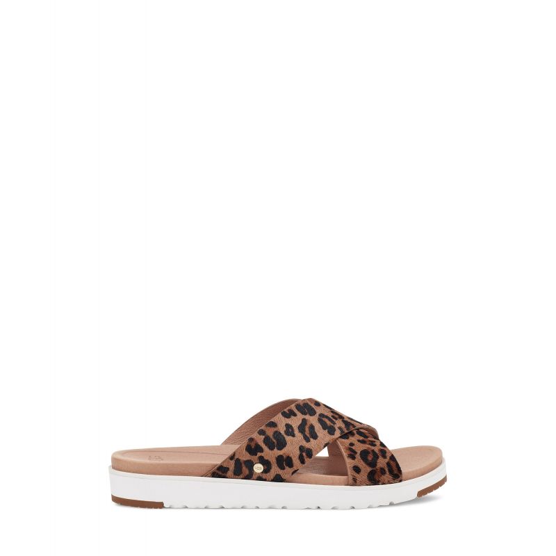 Mules Ugg Kari Leopard (Tan) mujer