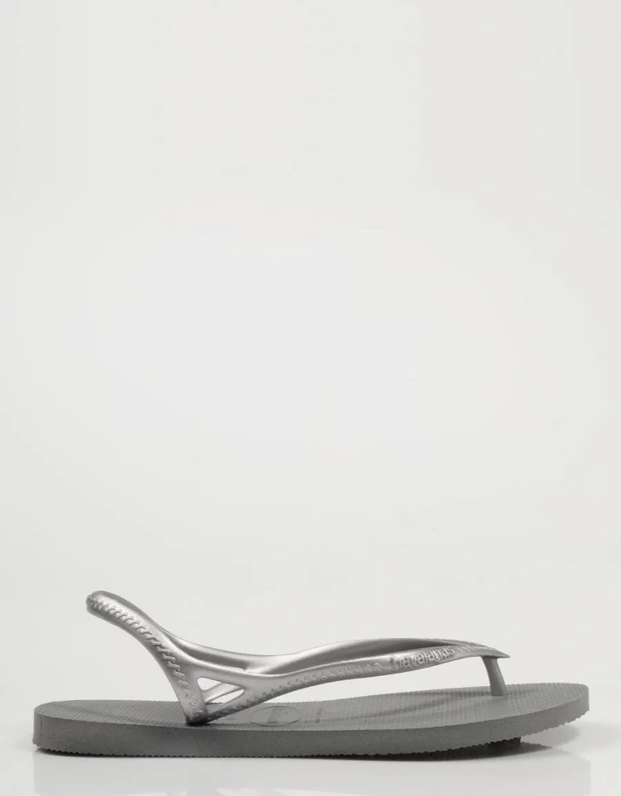  nu pieds HAVAIANAS Sunny en Argent 75254