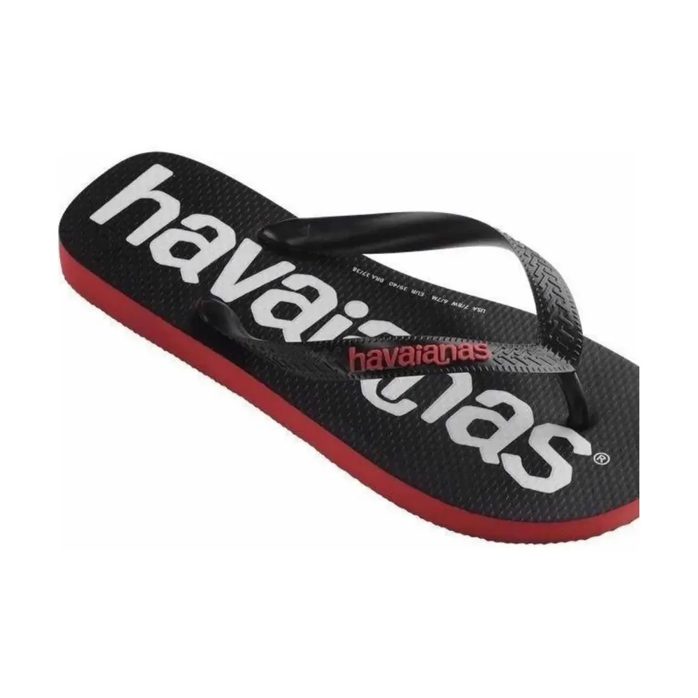 OJOTAS HAVAIANAS TOP LOGOMANIA ROJO 35 AL 40