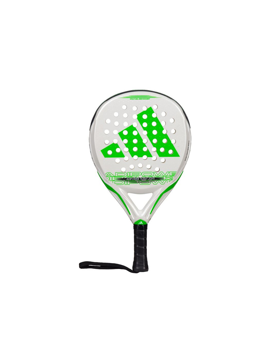 Pala de Padel adidas Adipower Team Light 3.3 White/Green