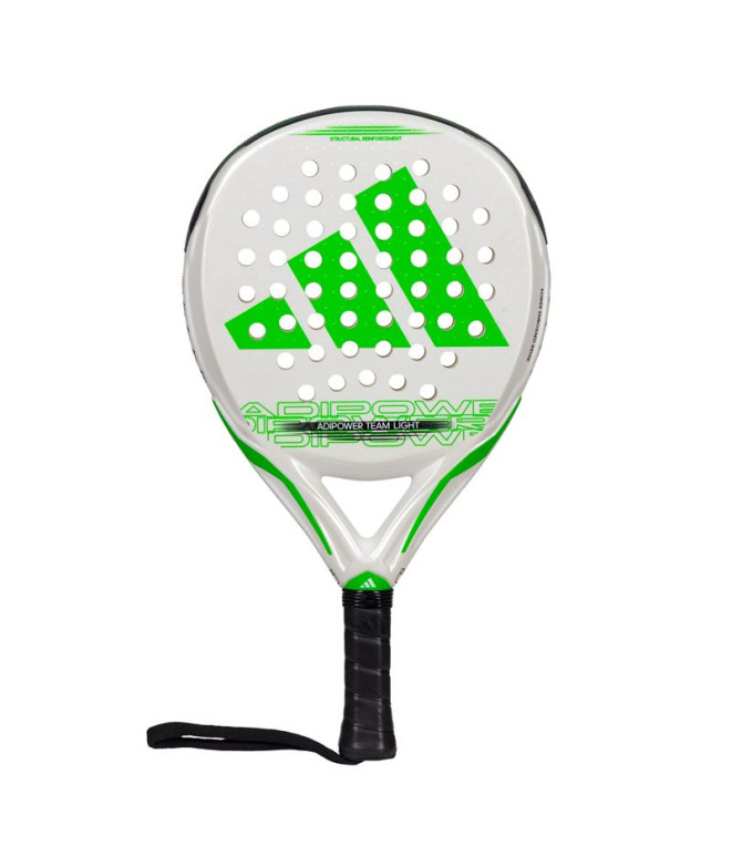 Pala de Padel adidas Adipower Team Light 3.3 White/Green