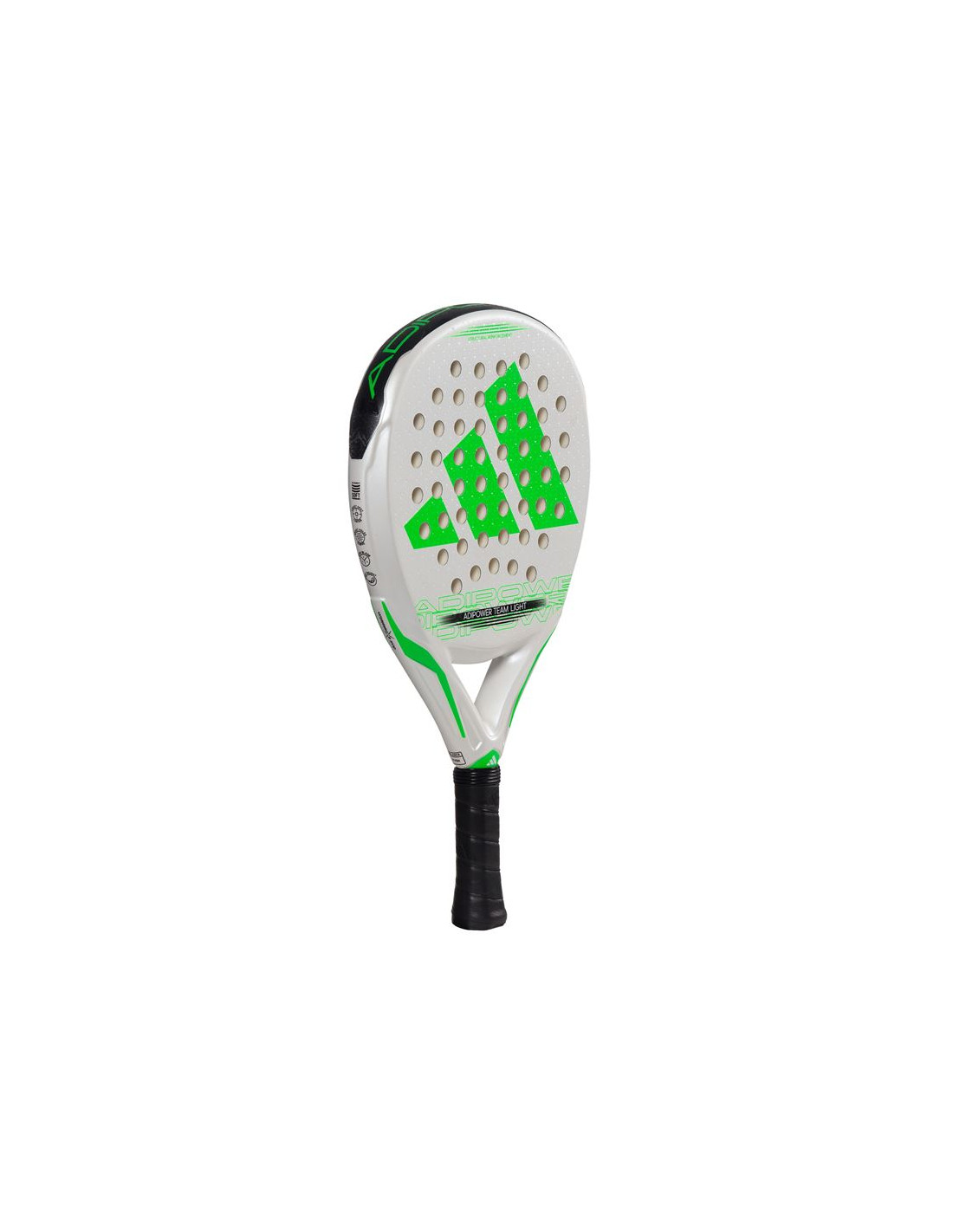 Pala de Padel adidas Adipower Team Light 3.3 White/Green