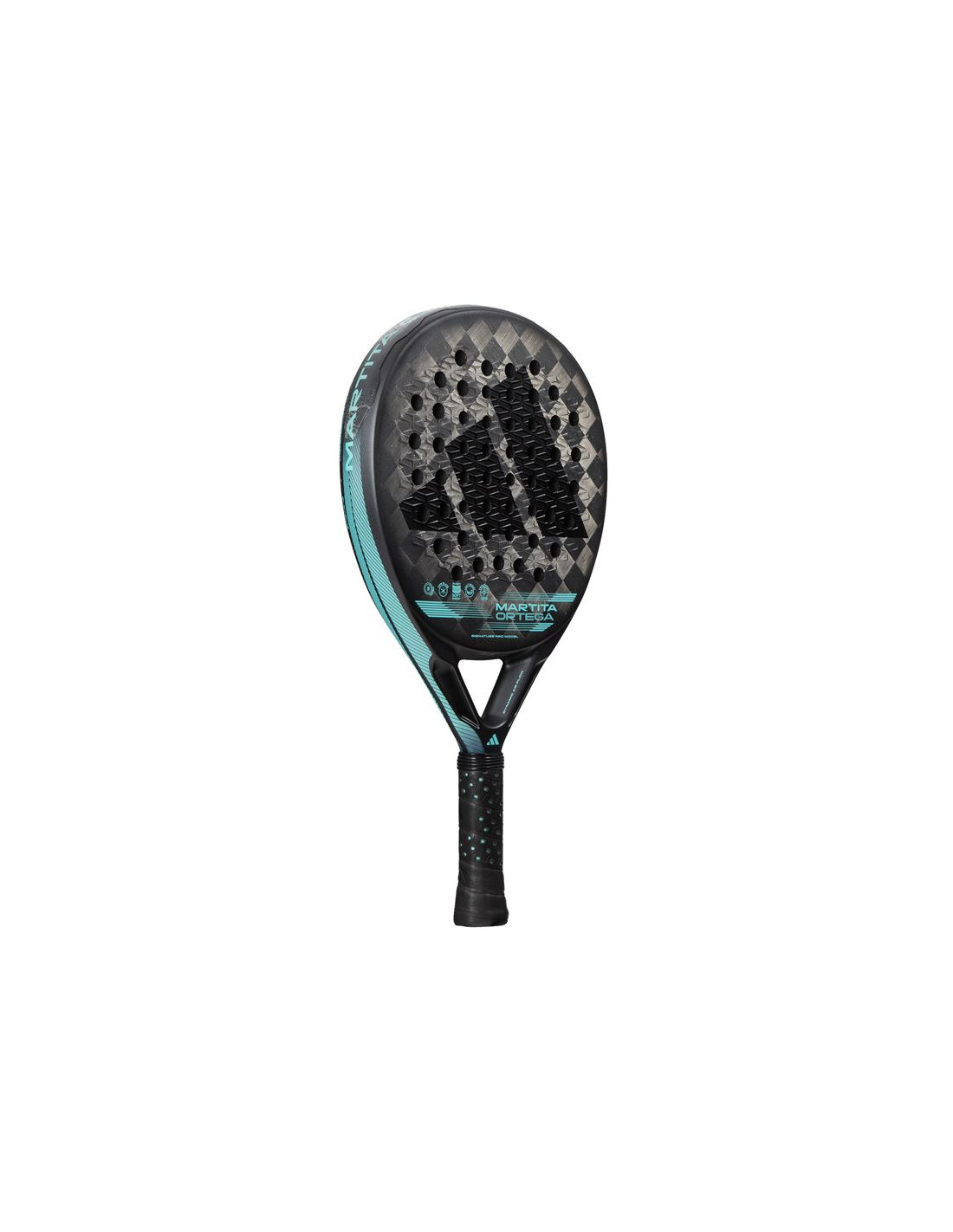 Pala de Padel adidas Cross It Light Black/Pulseaqua