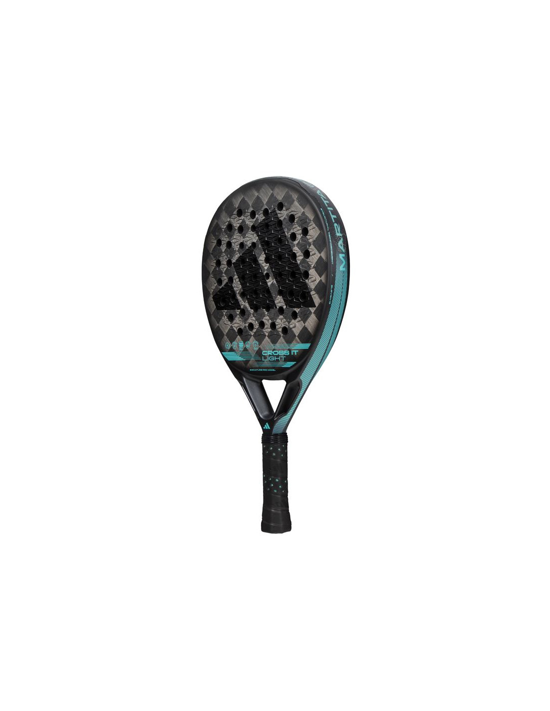 Pala de Padel adidas Cross It Light Black/Pulseaqua