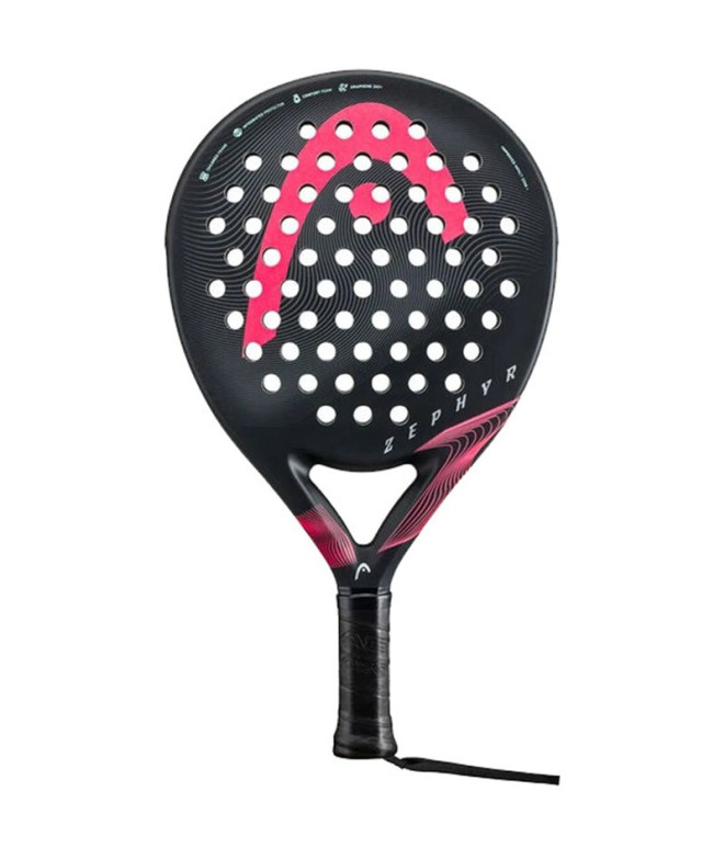 Pala de Padel Head Zephyr 2023 Negro