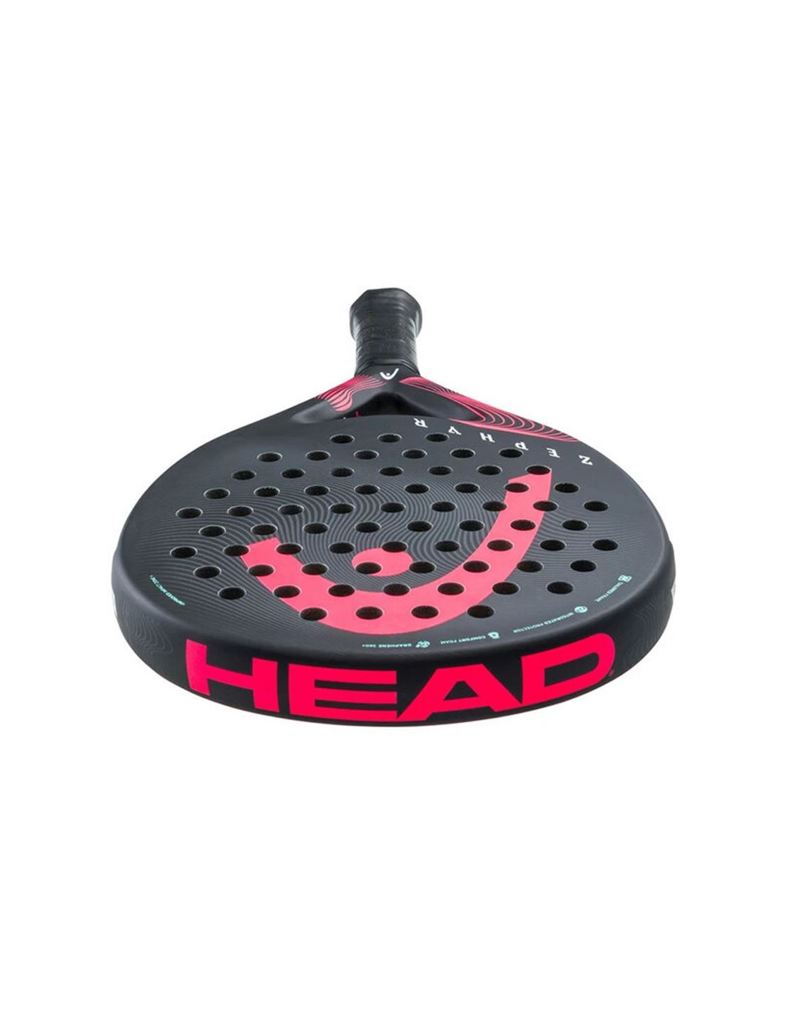 Pala de Padel Head Zephyr 2023 Negro