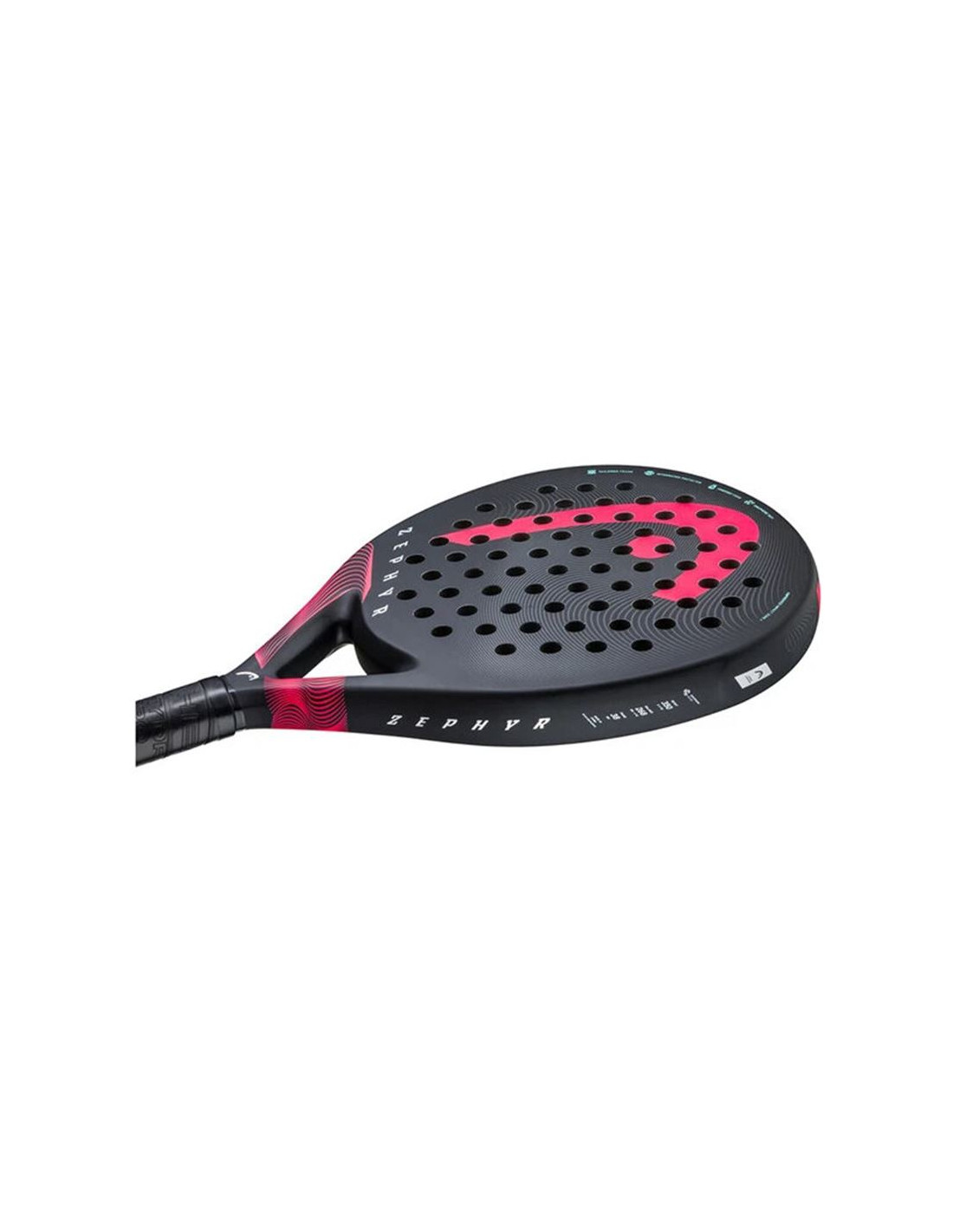 Pala de Padel Head Zephyr 2023 Negro