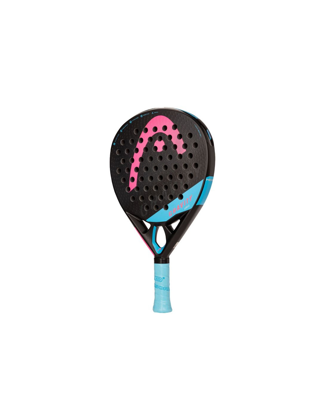 Paleta de Padel Head Gravity Pro 2022 Negro