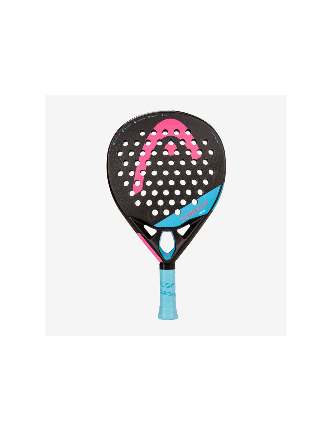 Paleta de Padel Head Gravity Pro 2022 Negro