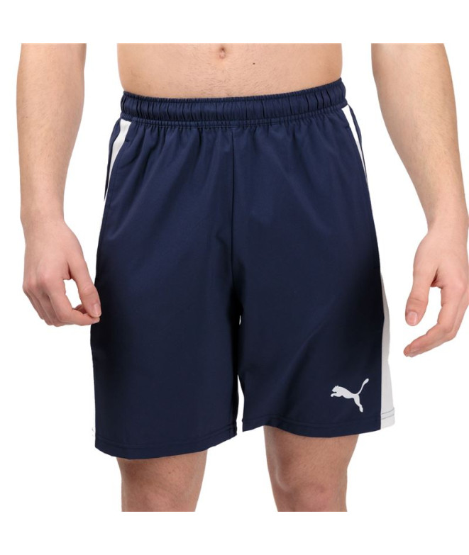 Pantalones de Fitness Puma Teamliga Padel Azul Hombre