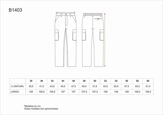 Pantalón Elástico en cintura Gris