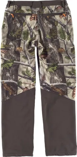 Pantalón Softshell combinado Camuflaje Bosque / Verde / Marrón