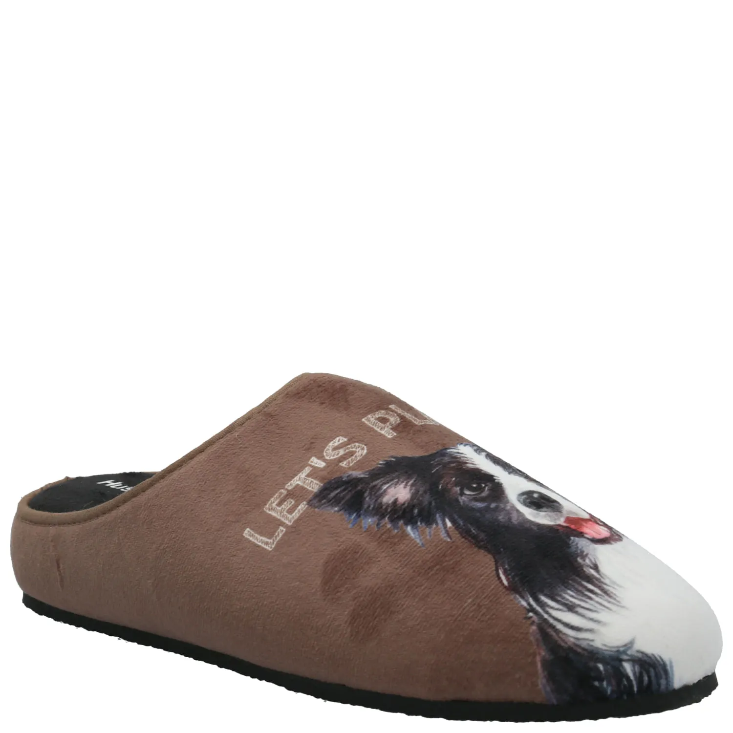 Pantufla Casual Hombre Hp Slipper Bcollie Verde Hush Puppies