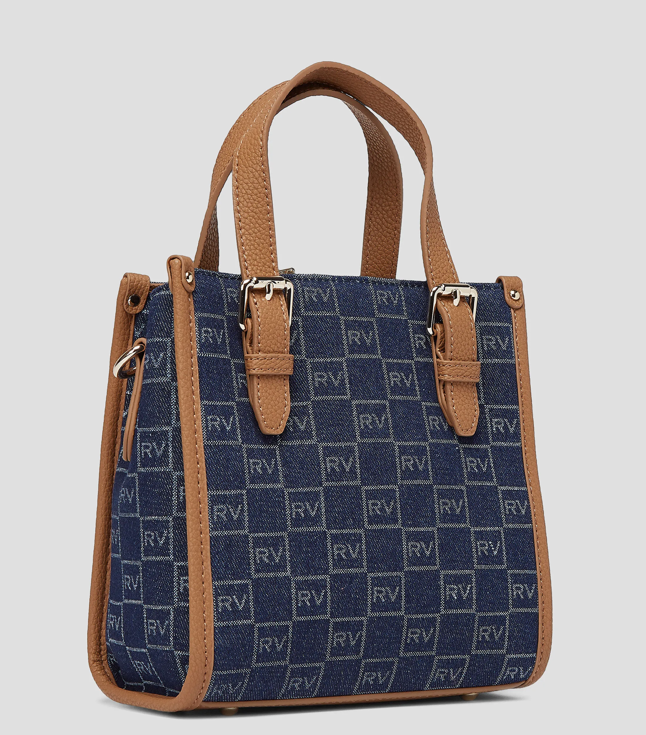 Roberto Verino Bolso Satchel estampado Mujer