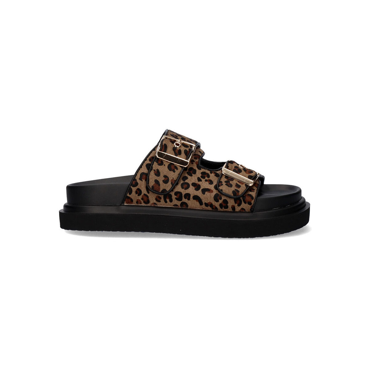 SANDALIA PLANA EXÉ HS53023-2 LEOPARD BEIGE