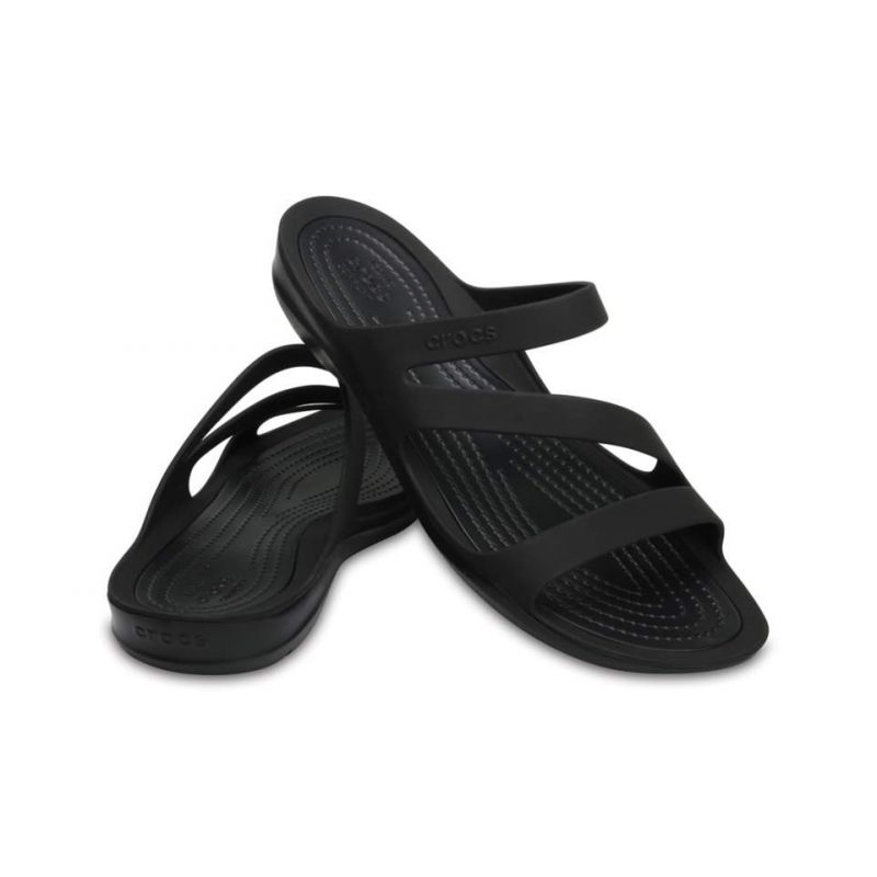 Sandalias Crocs Swiftwater (black/black) mujeres