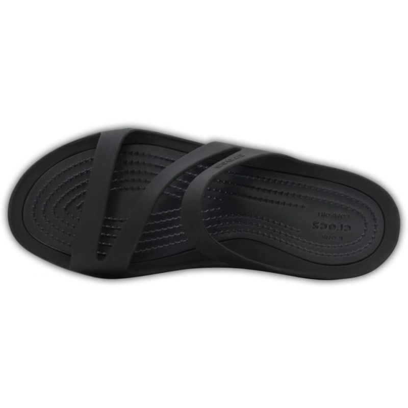 Sandalias Crocs Swiftwater (black/black) mujeres