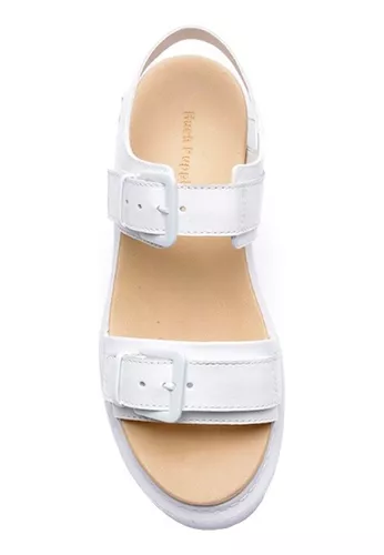 Sandalias Hush Puppies Niza Blanco Mujer 640615 Empo2000