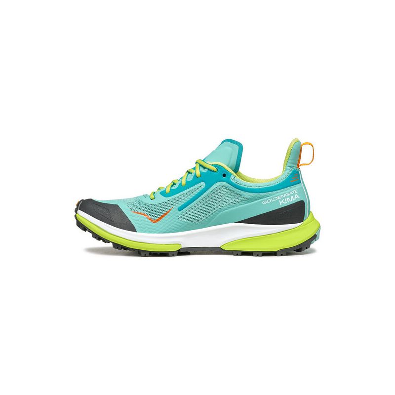 Scarpa Golden Gate Kima RT (Turquoise Sunny Lime) Zapatos trail/unning Mujer