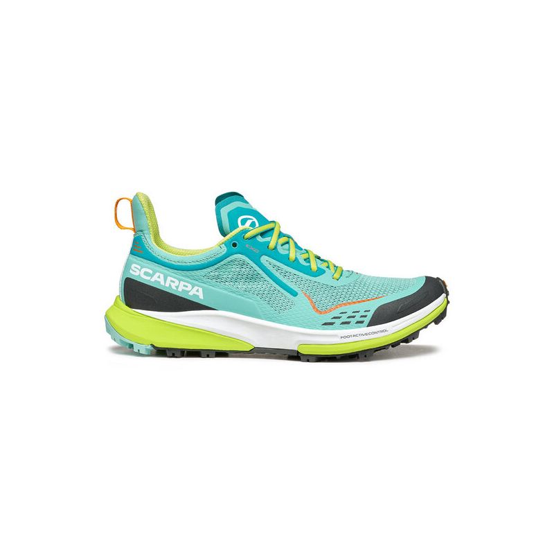 Scarpa Golden Gate Kima RT (Turquoise Sunny Lime) Zapatos trail/unning Mujer