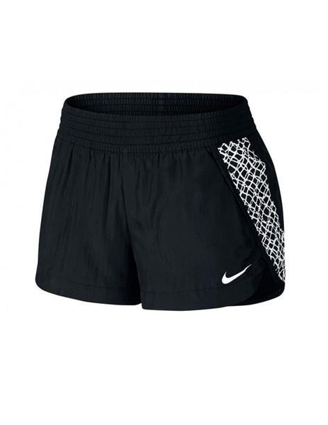 Short Running Mujer Nike Franchise Negro