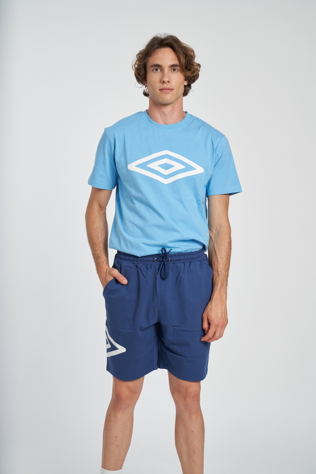 Short Umbro Octans Navy/White