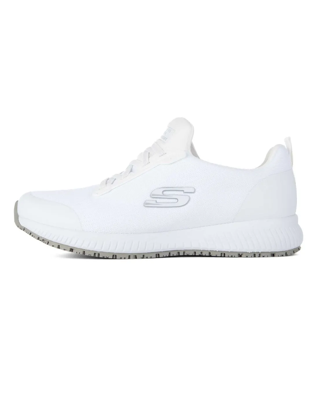 SKECHERS - Zapatillas blancas Squad SR Work Mujer