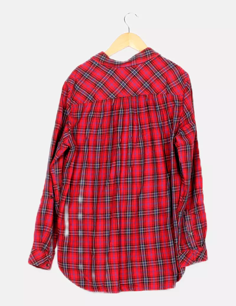 Spirit Camisa roja cuadros