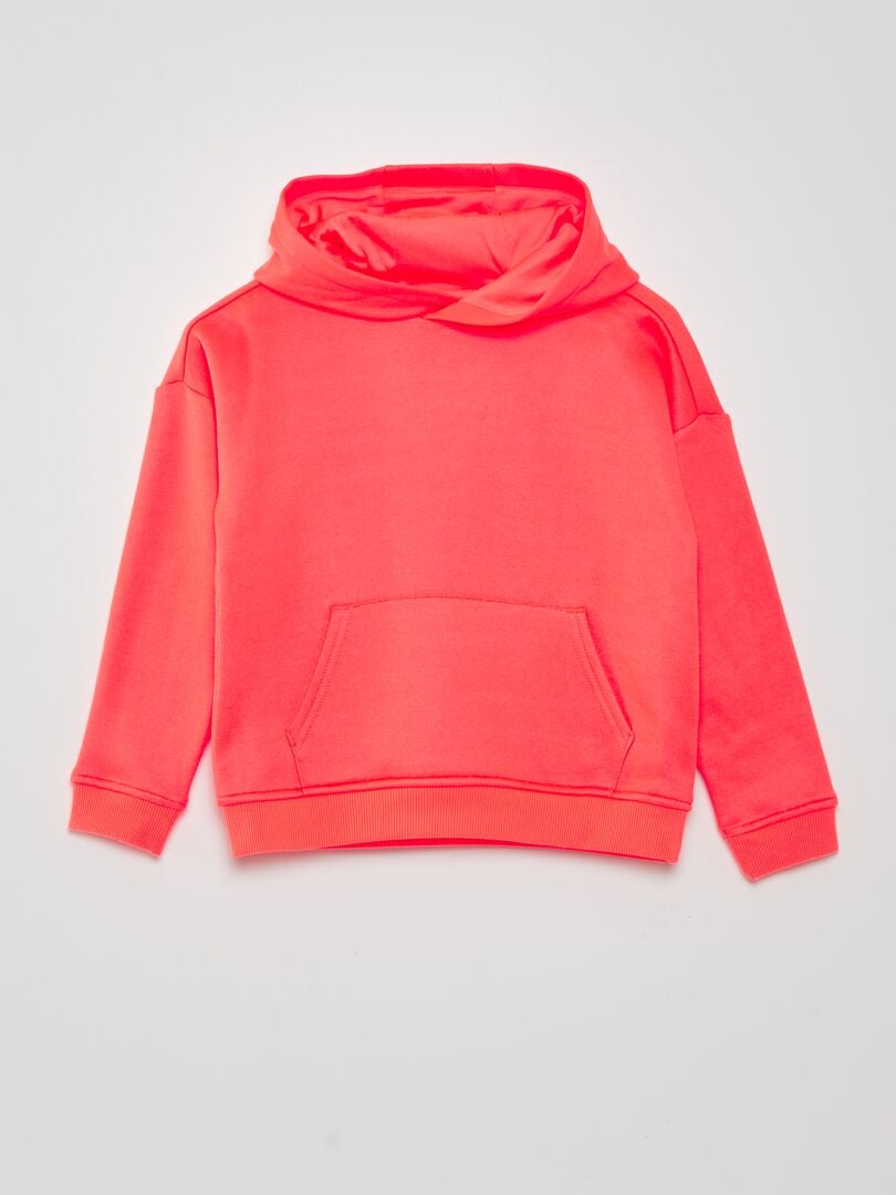 Sudadera de chándal con capucha - NARANJA