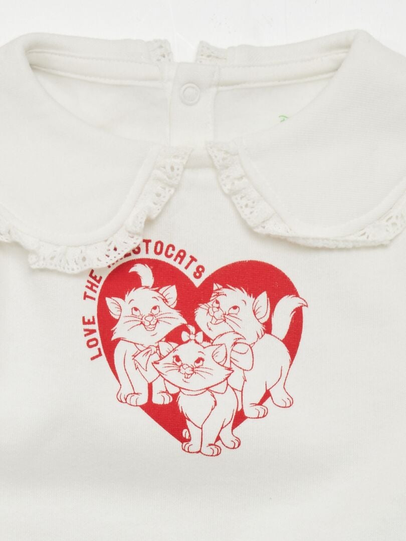 Sudadera de chándal 'Marie' 'Disney' - BLANCO