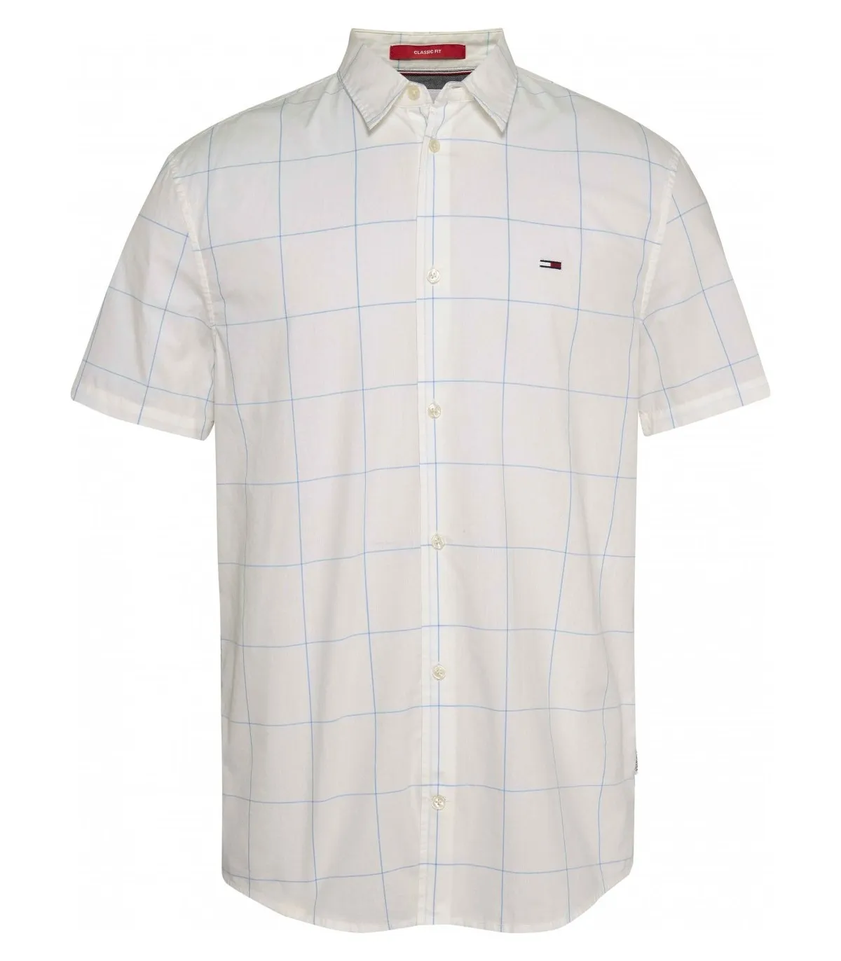 Tommy Jeans Clsc Ss Check Camisa Hombre