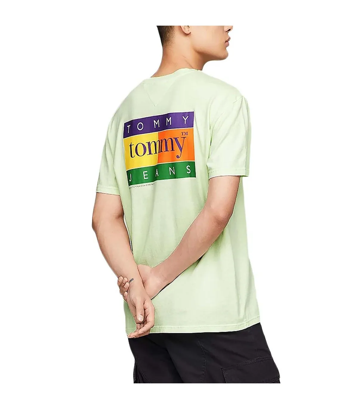 Tommy Jeans Reg Summer Flag Camiseta Hombre