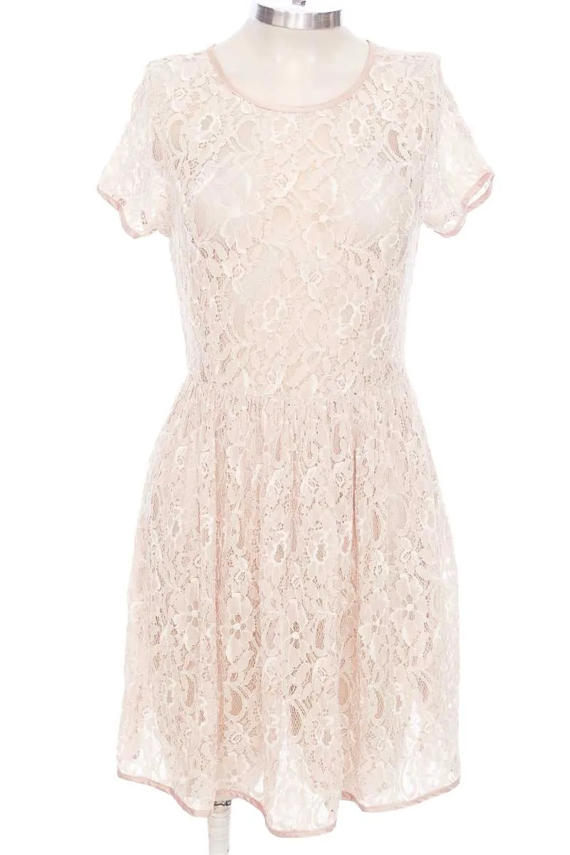 Vestido / Enterizo color Beige - Forever 21