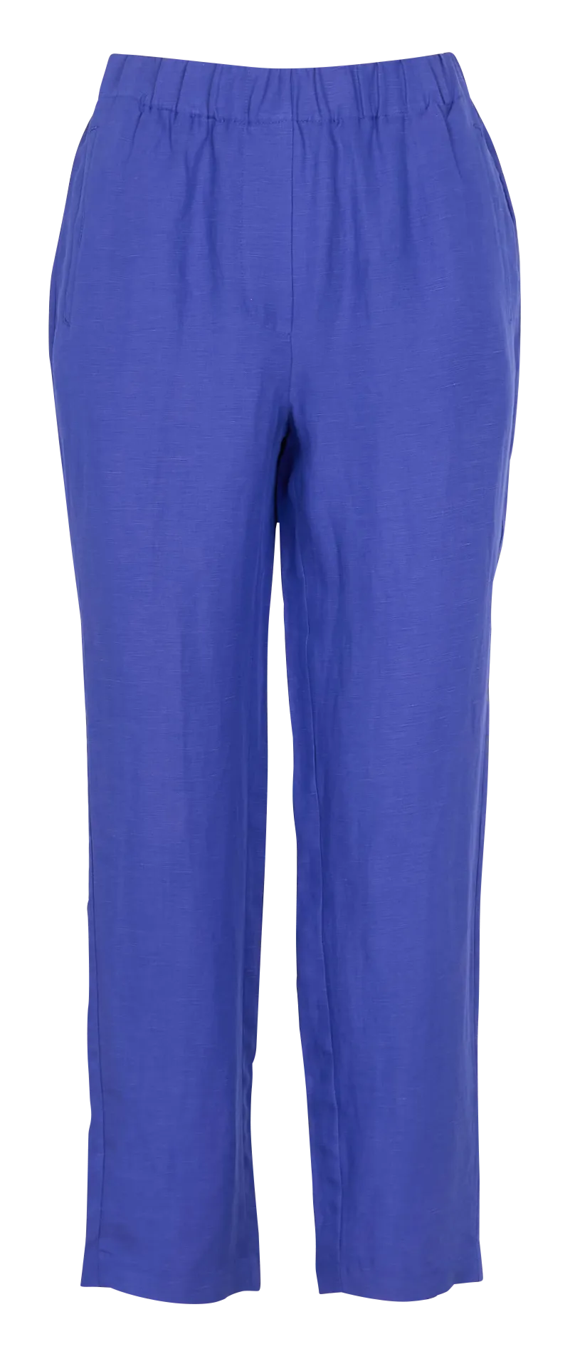 VIKENO - Pantalón tapered vaporoso en azul