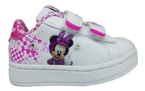 Zapatilla Addnice Bb Minnie Abrojo Con Luces - Bbminnie