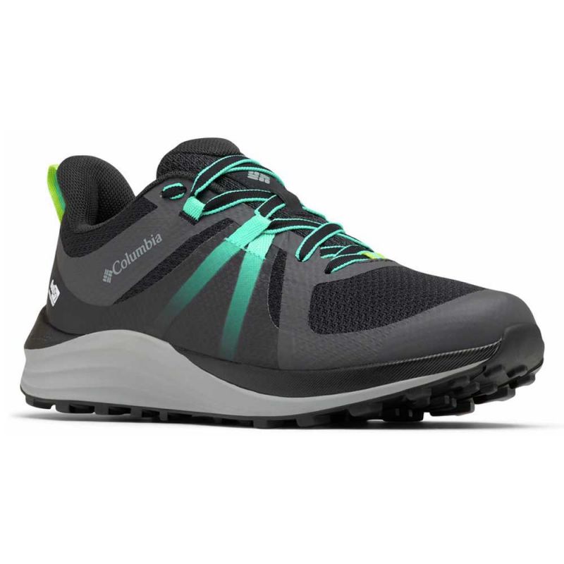 Zapatilla de trail Columbia Escape™ Pursuit Outdry™ (negro, turquesa eléctrico) Mujer