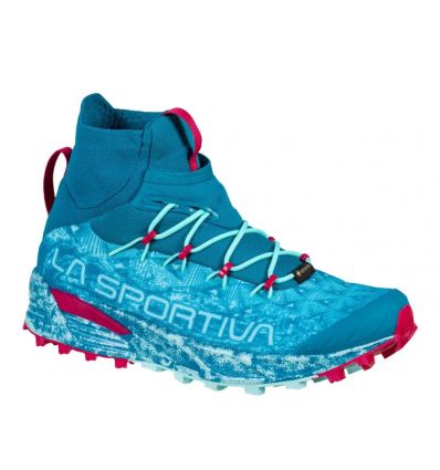 Zapatilla de trail La Sportiva Uragano Gore-Tex (Crystal/Cerise) Mujer