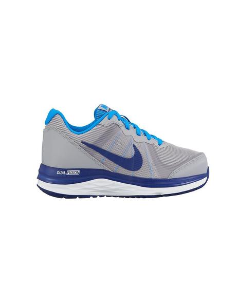 Zapatilla Running Junior Nike Dual Fusion Gris