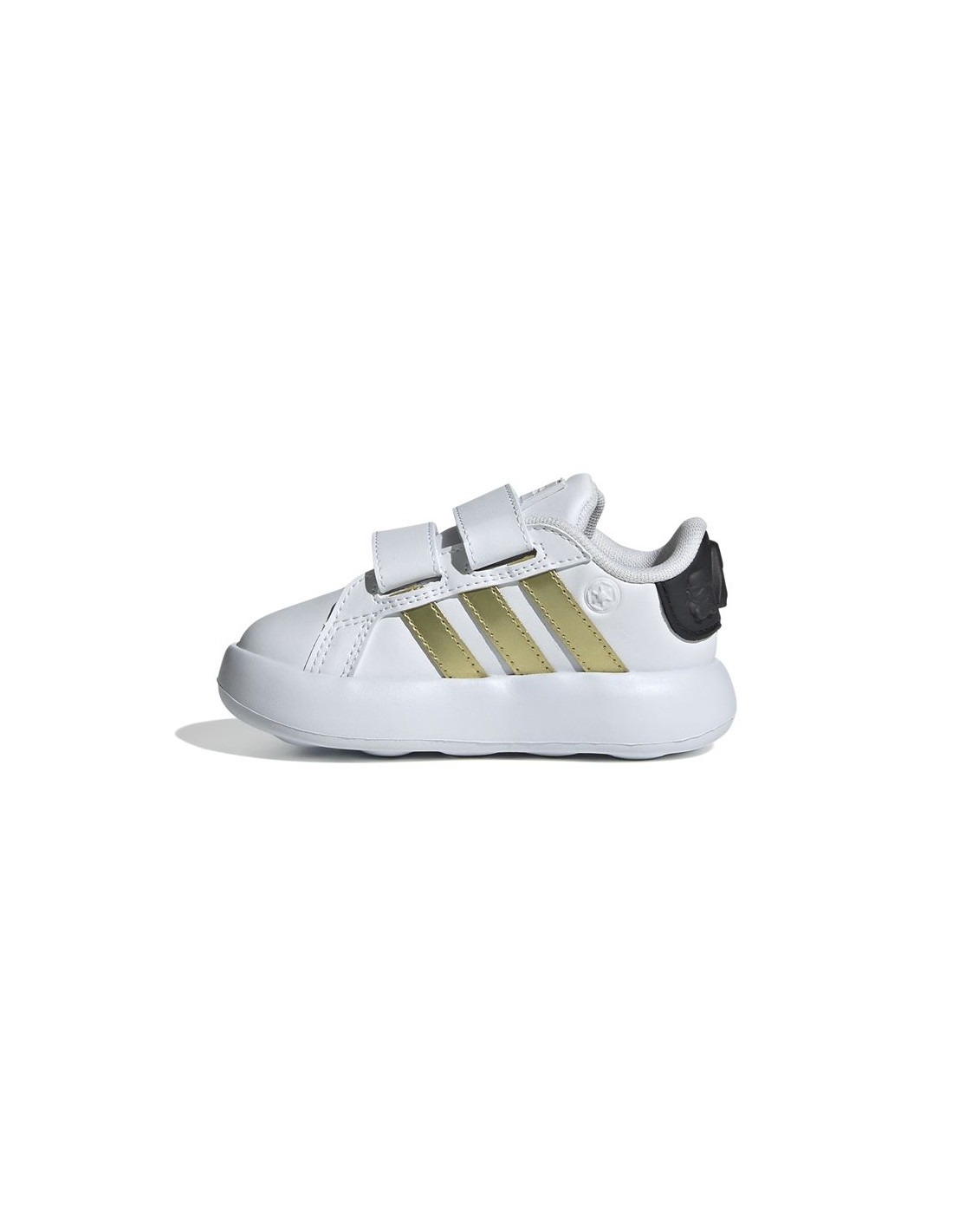 Zapatillas adidas Star Wars Grand Court Cf Infantil Blanco Dorado