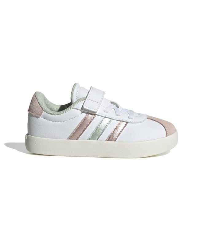 Zapatillas adidas VL Court 3.0 Infantil Blanco