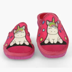 ZAPATILLAS DE CASA NIÑA MOD. UNICORNIO