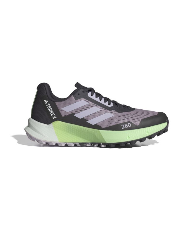 Zapatillas de Montaña adidas Terrex Agravic Flow Trail Running 2.0 Mujer Morado