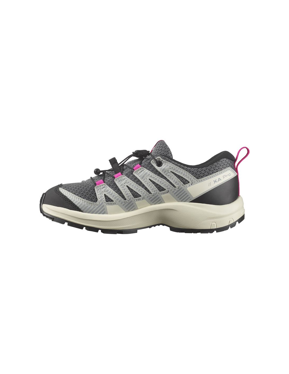 Zapatillas de Montaña Salomon XA Pro V8 Quiet Shade / Pearl Blue / Pink Glo Infantil