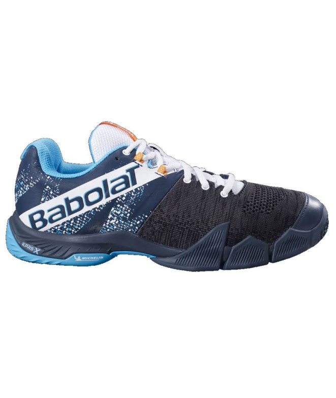 Zapatillas de Padel Babolat Movea Azul Hombre