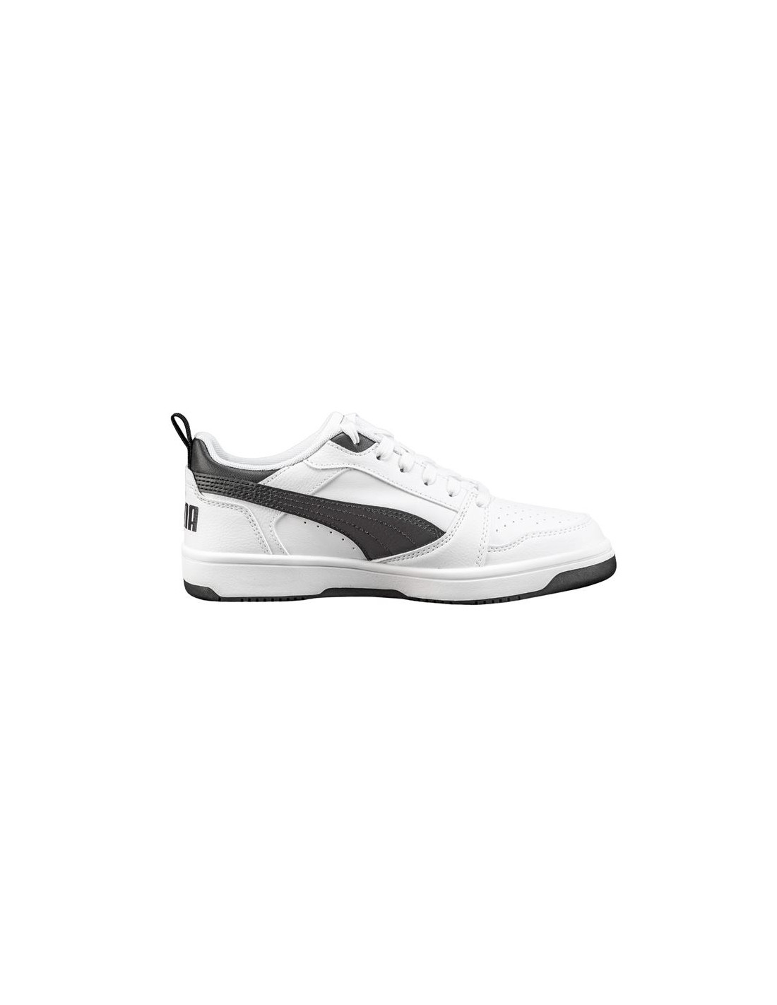 Zapatillas de Puma Rebound V6 Low Infantil blanco-Negro